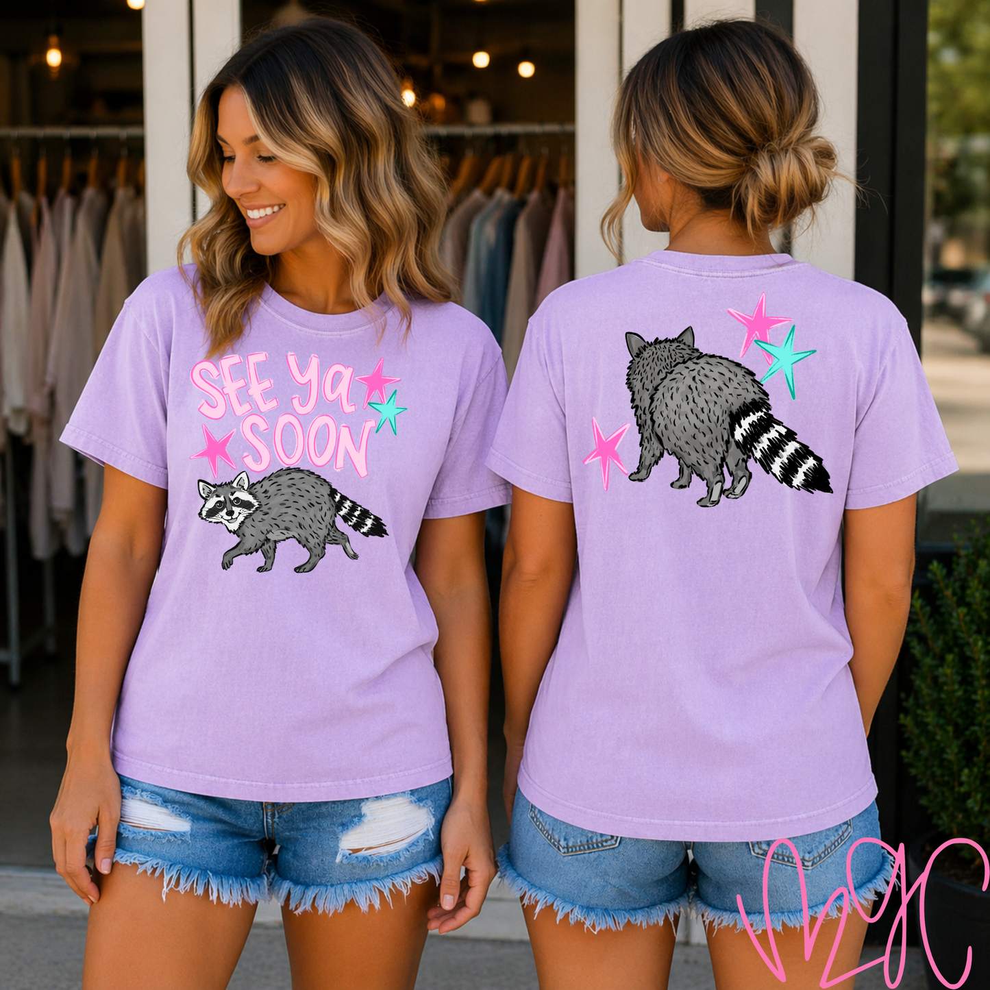 See You Soon Raccoon Tee