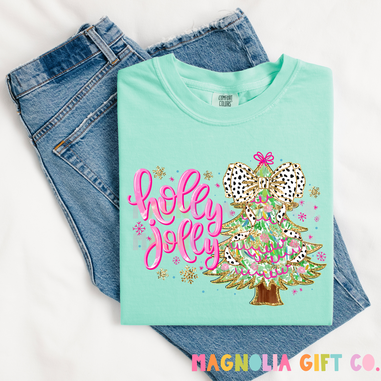 Holly Jolly Tree Tee