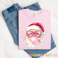 Bubble Gum Santa Tee