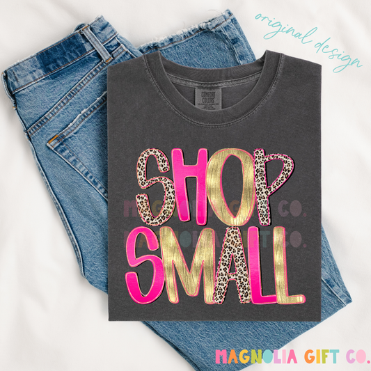 Leopard Shop Small Tee