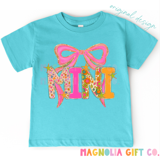 Preppy Coquette Mini Tee