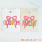 Preppy Coquette Name Tee