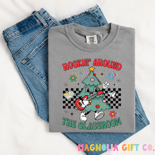Rockin' Around The Classroom Tee