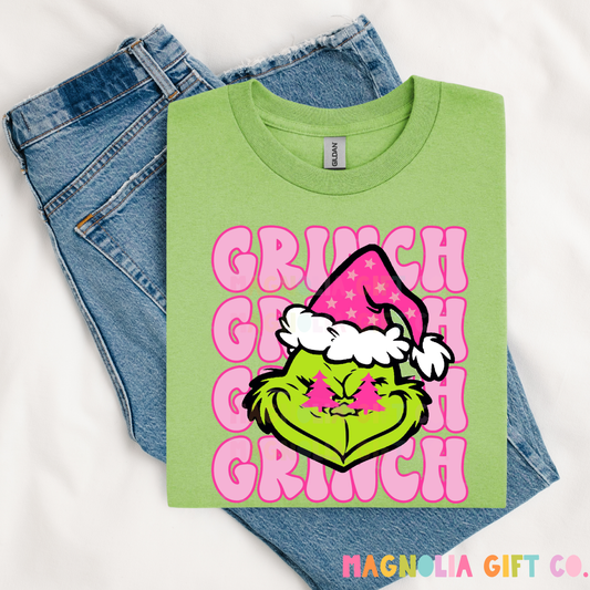 Pink Green Man Tee