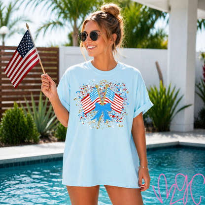 Splatter Flag Tee