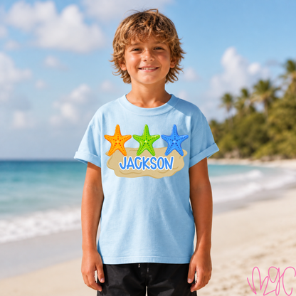 Starfish Name (Boy) Tee