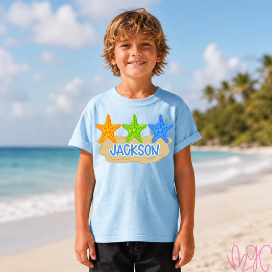 Starfish Name (Boy) Tee