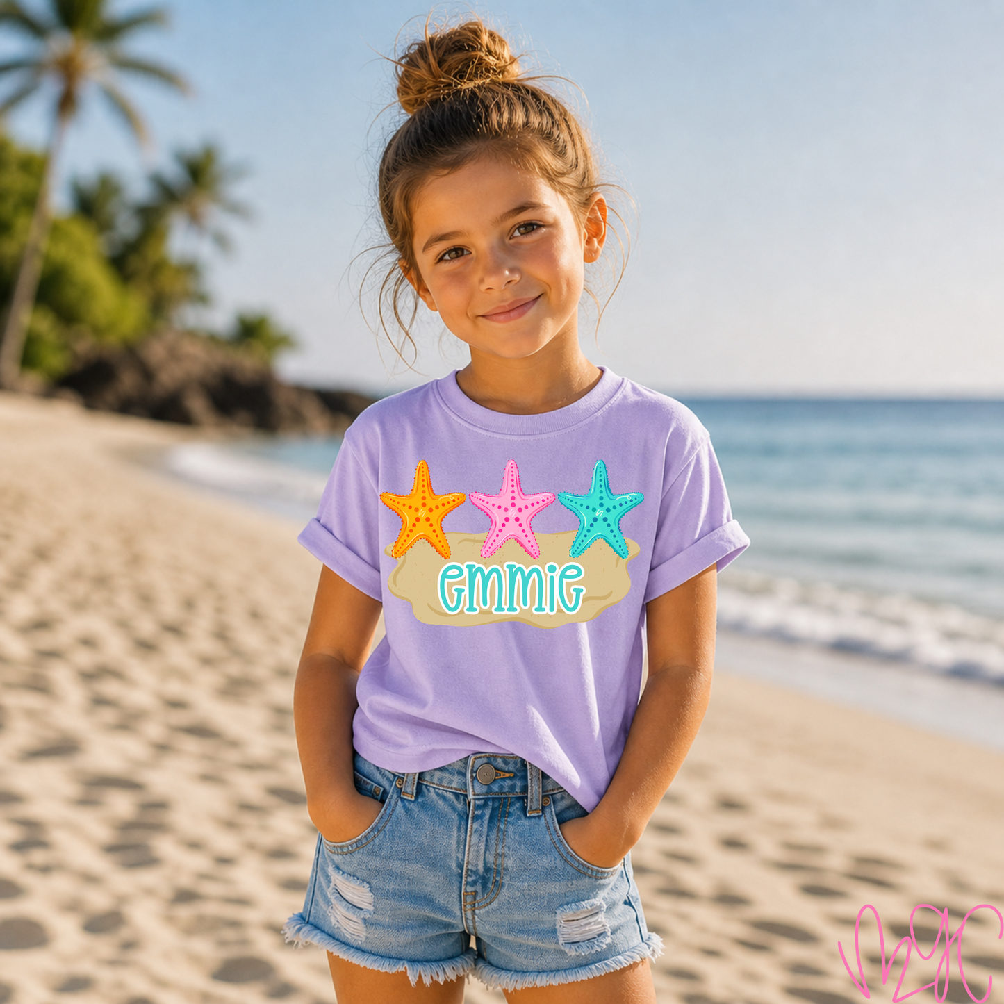 Starfish Name (Girls) Tee