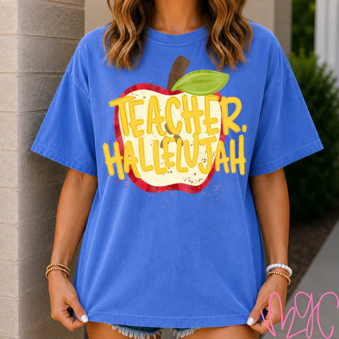 Teacher Hallelujah Tee