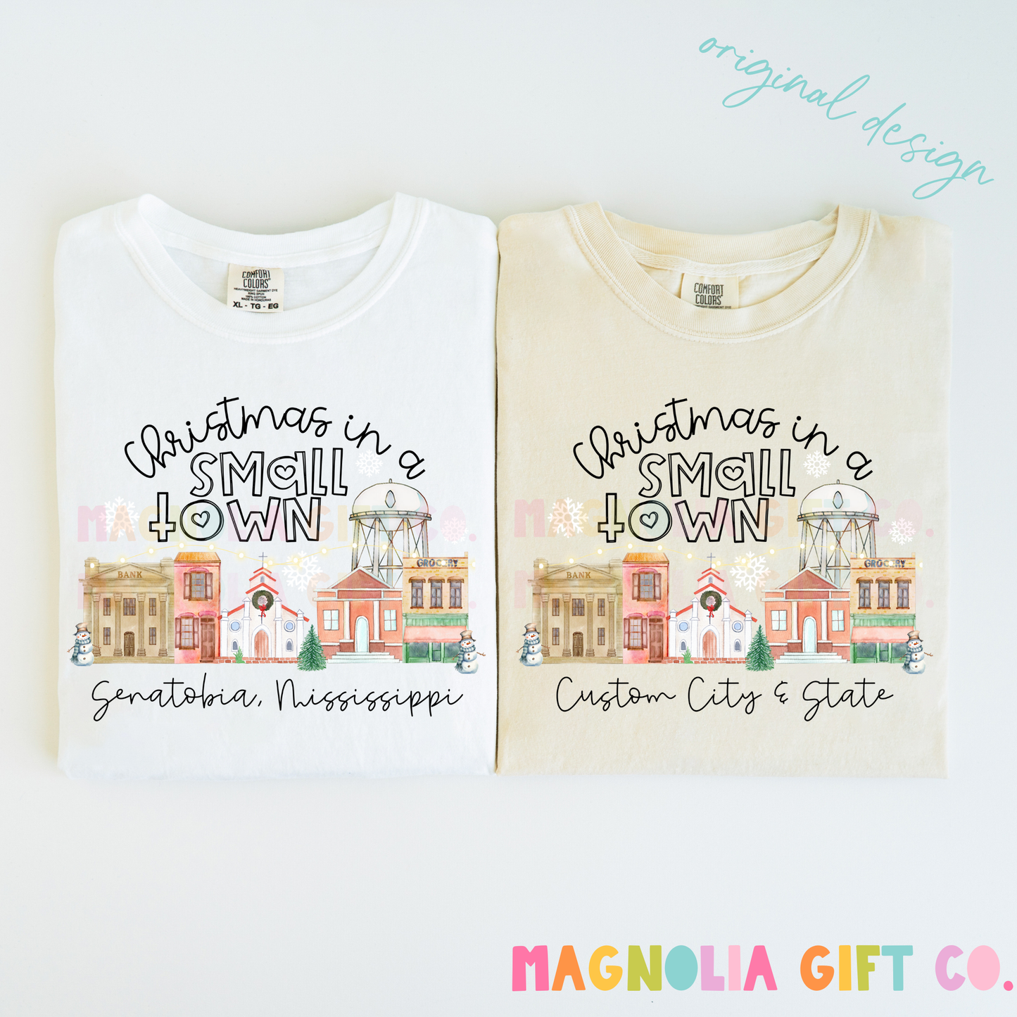 Christmas In A Small Town Tee