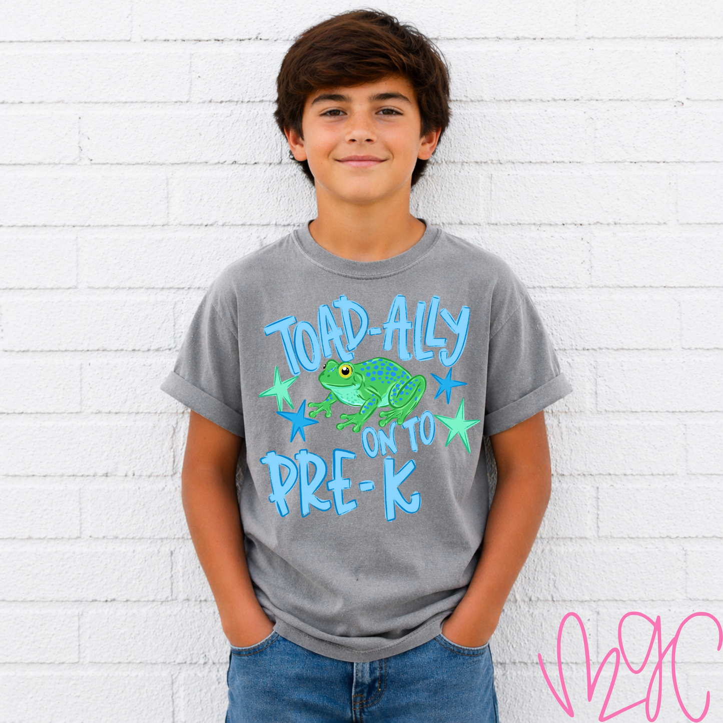 Toad-Ally Ready (Blue) Tee