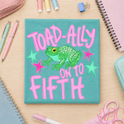 Toadally Grades-Pink Tee
