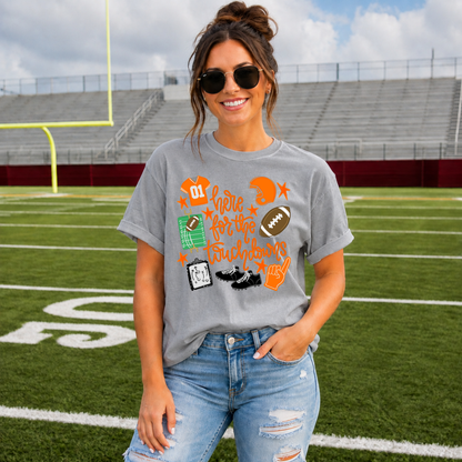 Touchdowns-Orange Tee