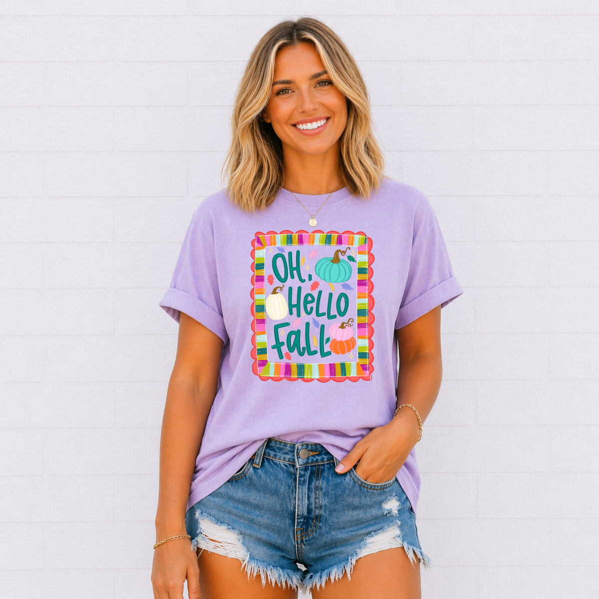 Oh Hello Fall Tee
