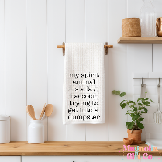 My Spirit Animal Tea Towel