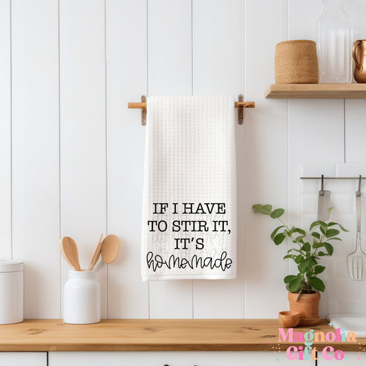 It’s Homemade Tea Towel