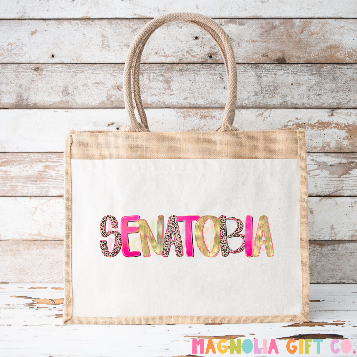 Leopard City Tote Bag