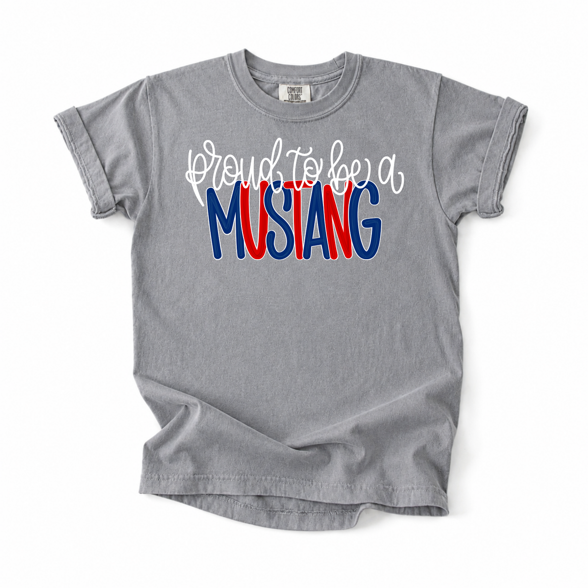 Bubble Proud-Mustangs Tee