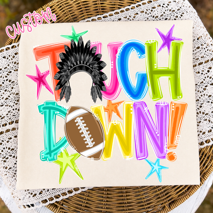 Touchdown-Warriors Tee